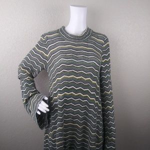 Free People Ziggy Striped Sweater Tunic/Dress